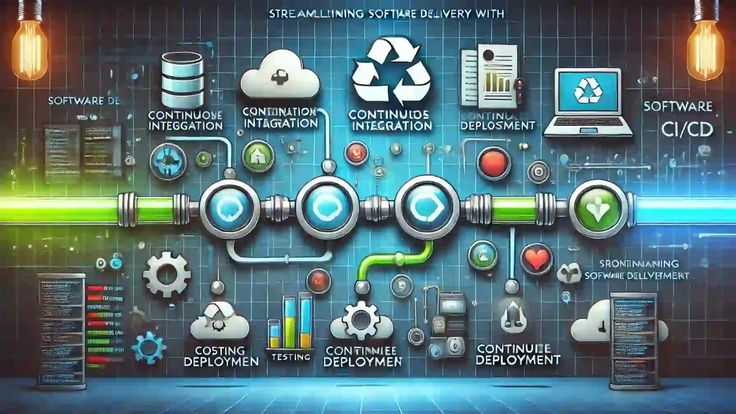 CI/CD pipeline automation for DevOps and continuous software delivery