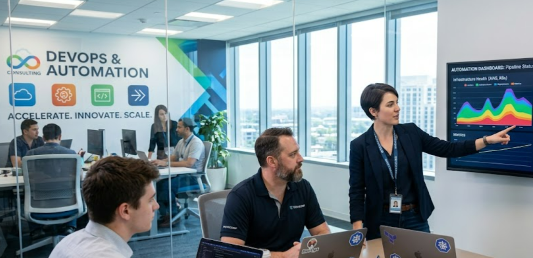 DevOps consulting and automation services for modern software delivery