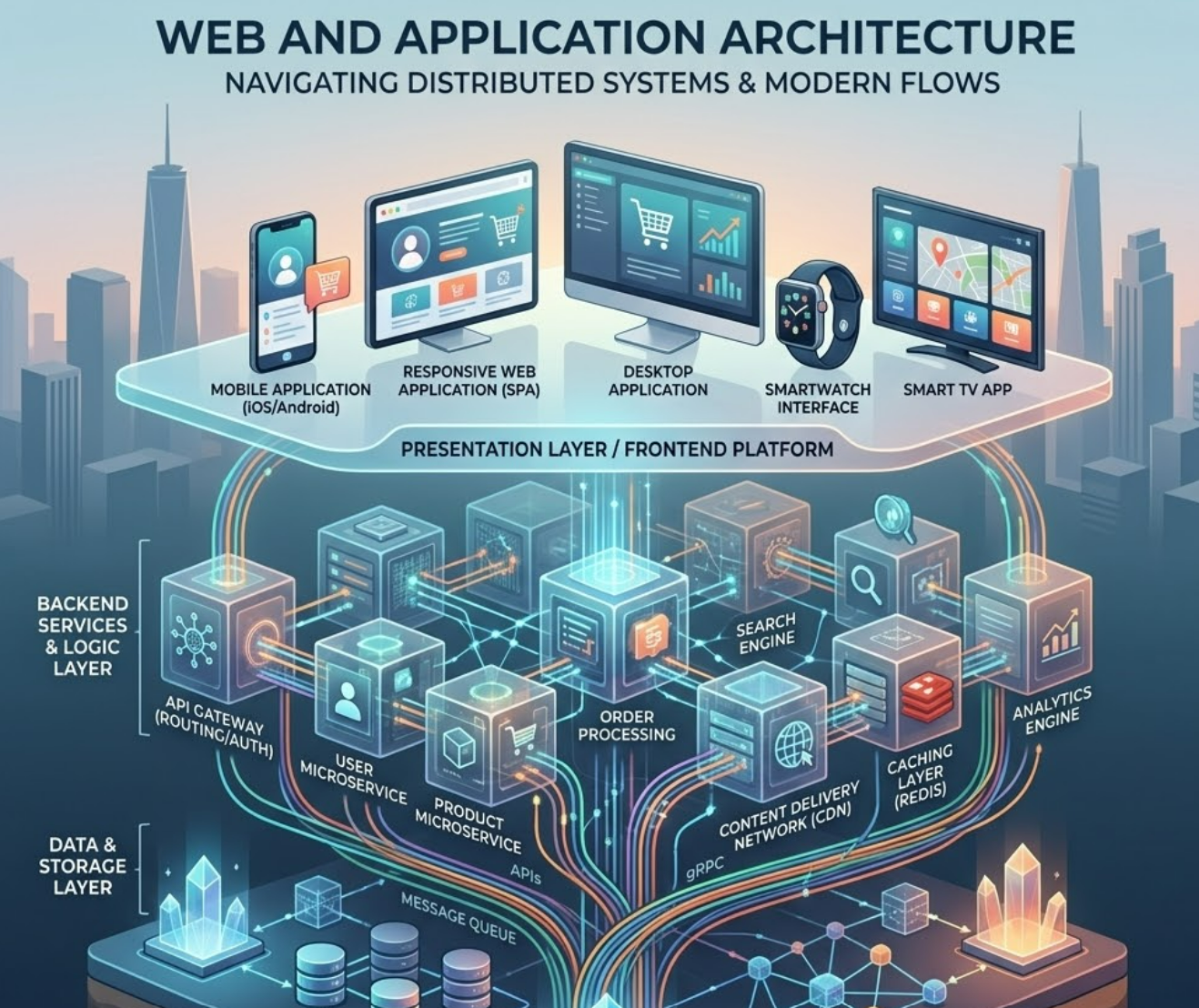 Web application architecture consulting and scalable system design services